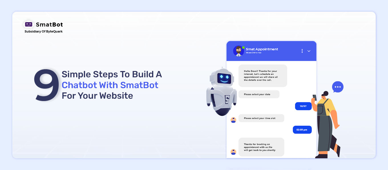 9 simple steps to build a chatbot